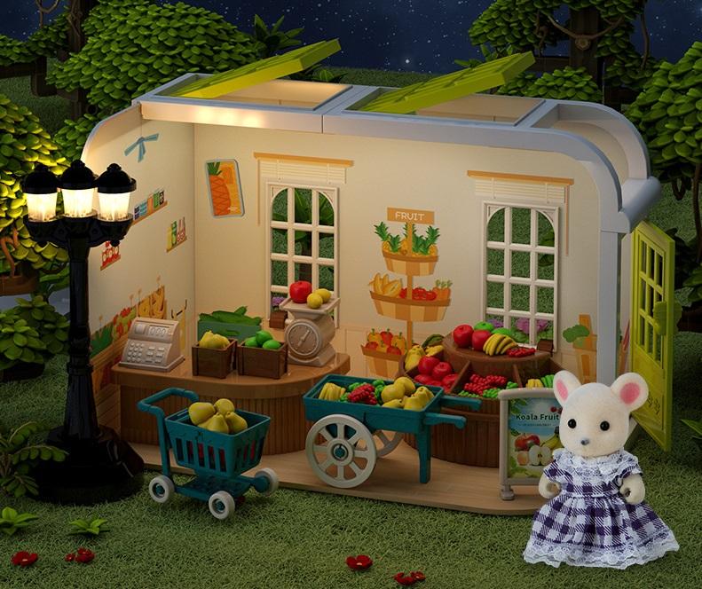 Ігровий набір Іграшковий будинок Koala Town Фруктова крамничка - фото 3 Ігровий набір Іграшковий будинок Koala Town Фруктова крамничка - фото 3