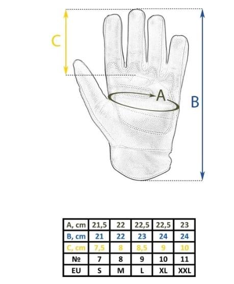 Перчатки Mil-Tec Sec Handschuhe Leder Schwarz кожаные XL Черный (12501002-010-XL) - фото 4