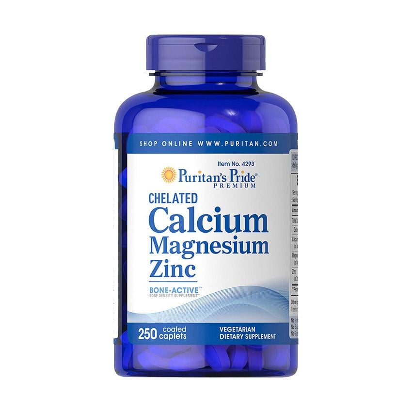 Кальций/магний/цинк Puritan's Pride Calcium Magnesium Zinc 250 капс. (09162-01)