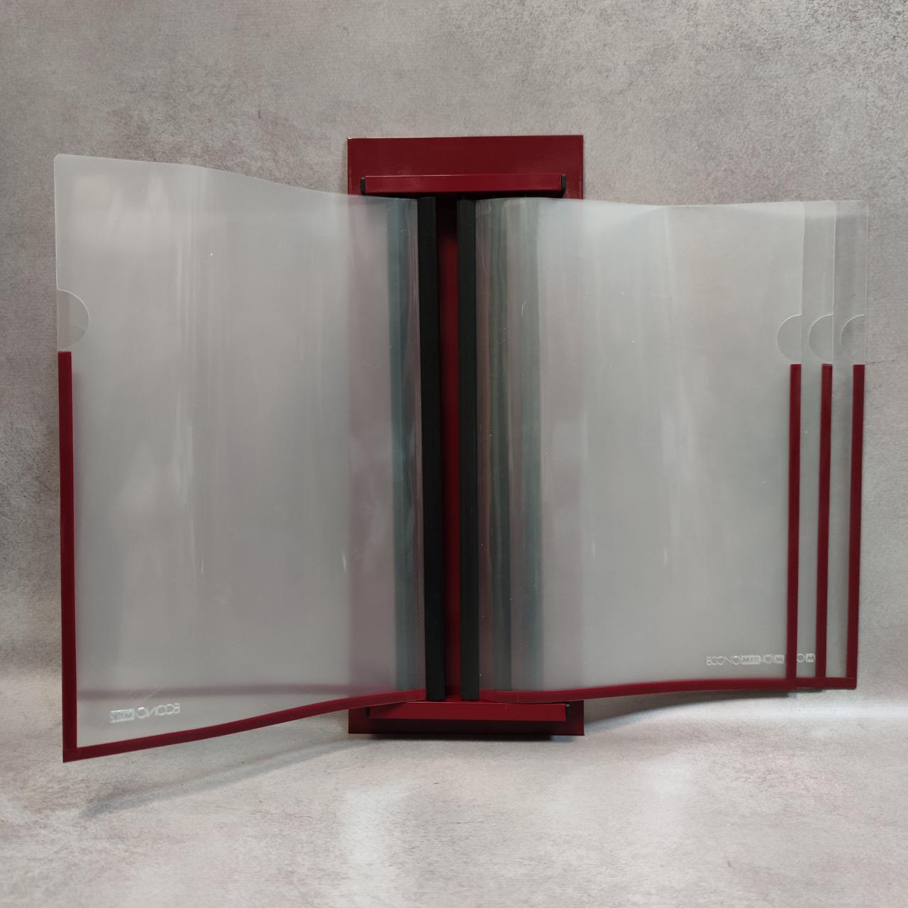 Стенд-книжка Економ на 5 кишень без заголовку Бордовий (1524135014) Стенд-книжка Економ на 5 кишень без заголовку Бордовий (1524135014)