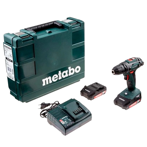 Шуруповерт аккумуляторный Metabo BS 18 48 Nm 18V (602207560)