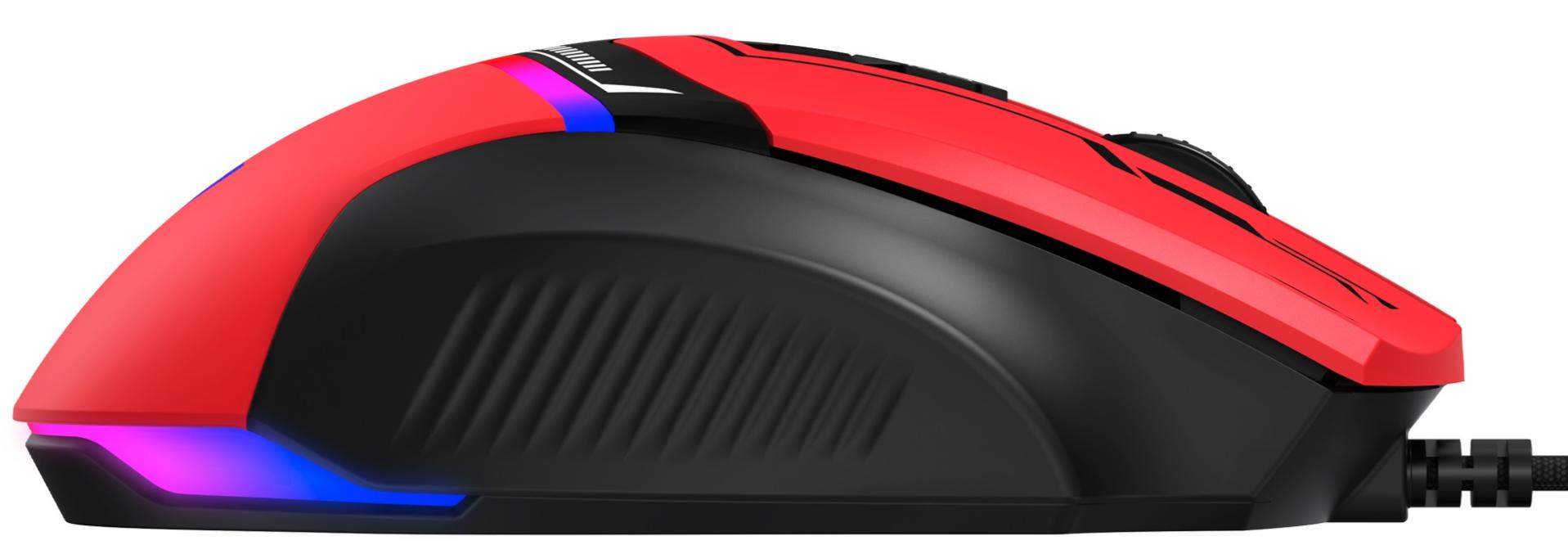 Компьютерная мышка проводная GamePro GM300R с подсветкой Red (26448422) - фото 4 Компьютерная мышка проводная GamePro GM300R с подсветкой Red (26448422) - фото 4