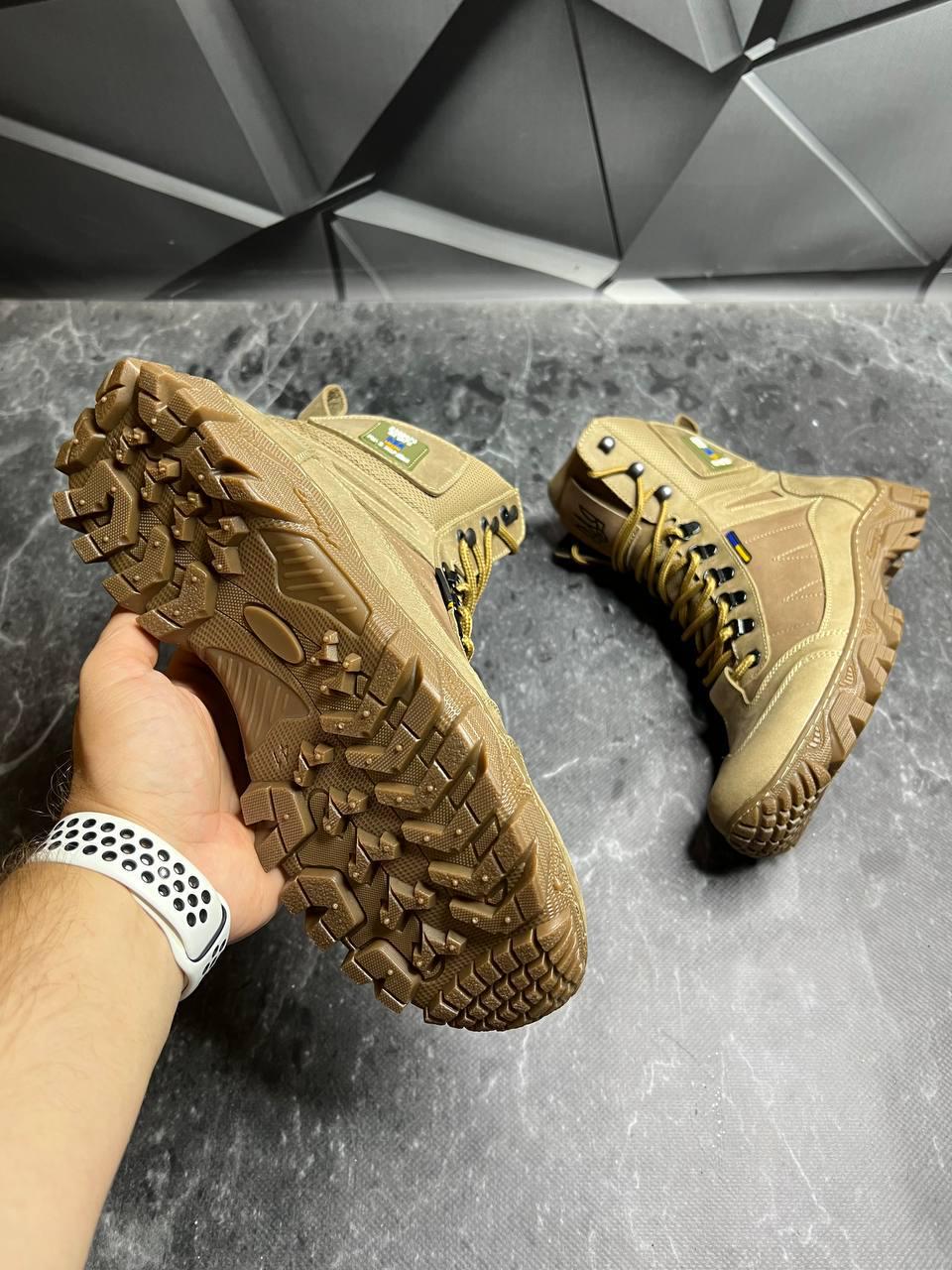 Берці зимові чоловічі з хутром р. 41 Койот - фото 8