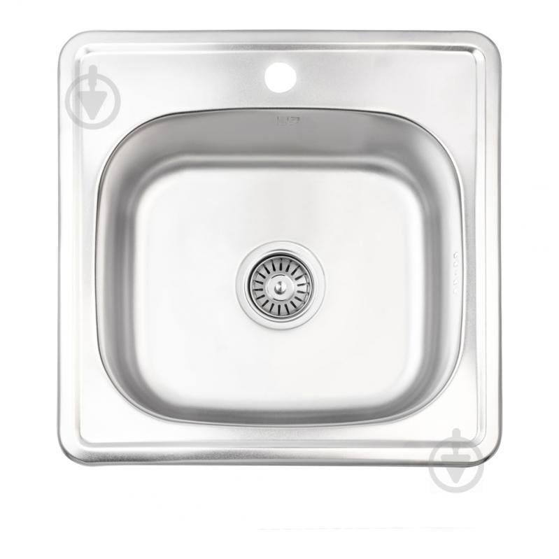 Мойка Кухонная Lidz 4848 Satin 0.6 Мм (Lidz4848Sat06)