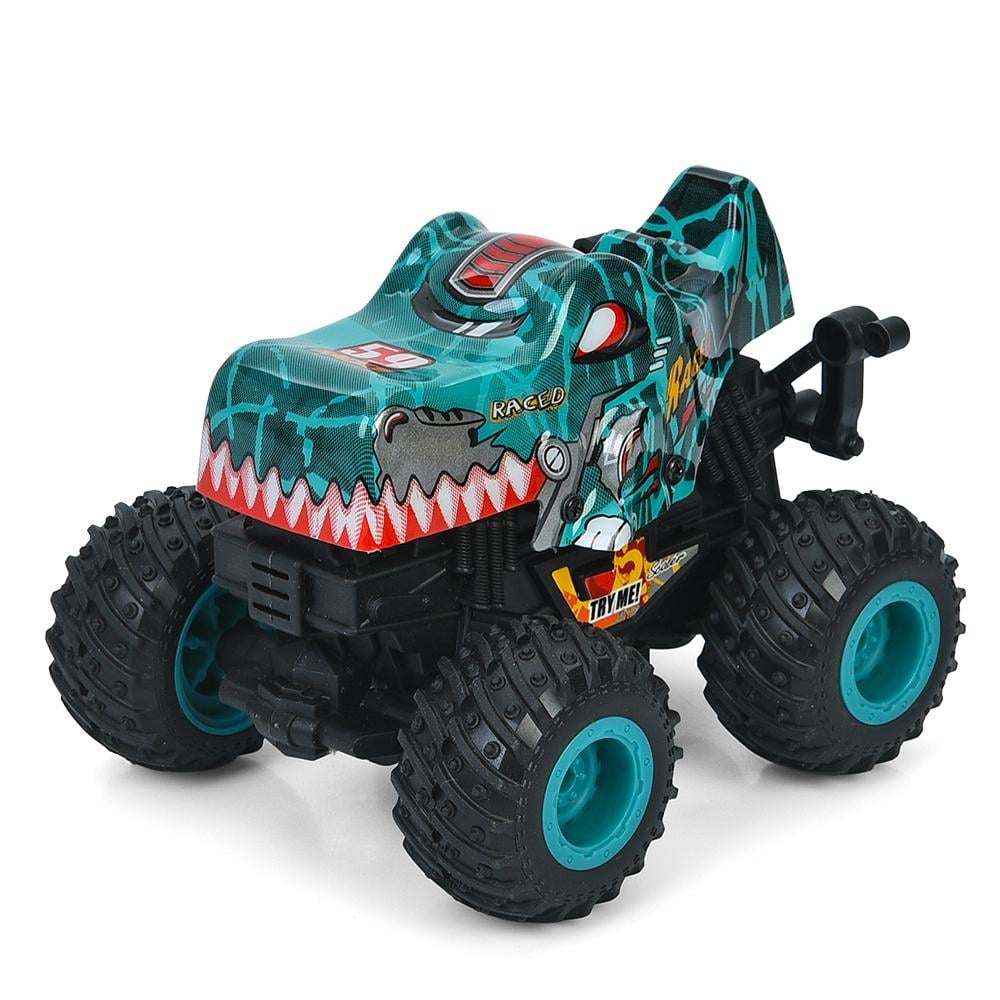 Игрушечный джип Динозавр JU688-47 инерционный Зеленый Игрушечный джип Динозавр JU688-47 инерционный Зеленый