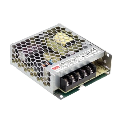 Блок питания импульсный Mean Well LRS-50-12 12V 4,2А 50 Вт для видеонаблюдения Серебристый (31330810)