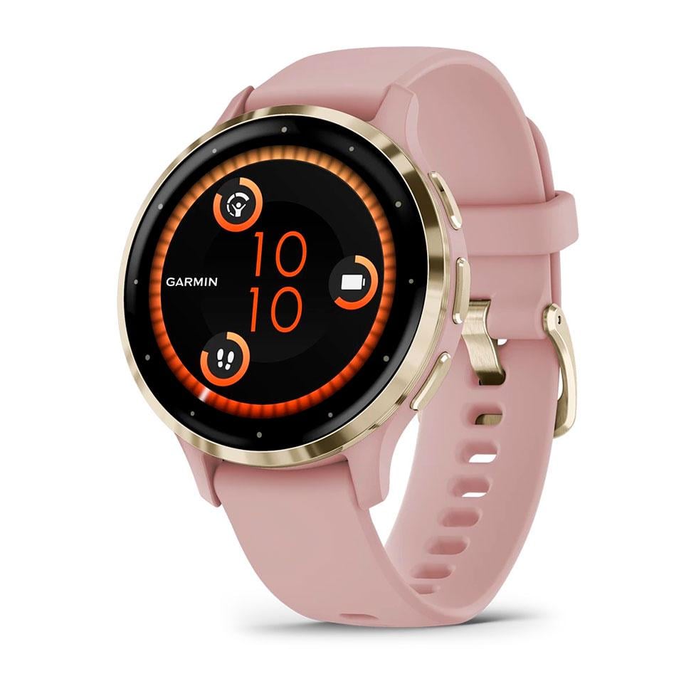 Смарт-годинник Garmin Venu 3S Soft Gold S. Steel Bezel w. Dust Rose Case and S. Band (010-02785-03/53) Смарт-годинник Garmin Venu 3S Soft Gold S. Steel Bezel w. Dust Rose Case and S. Band (010-02785-03/53)