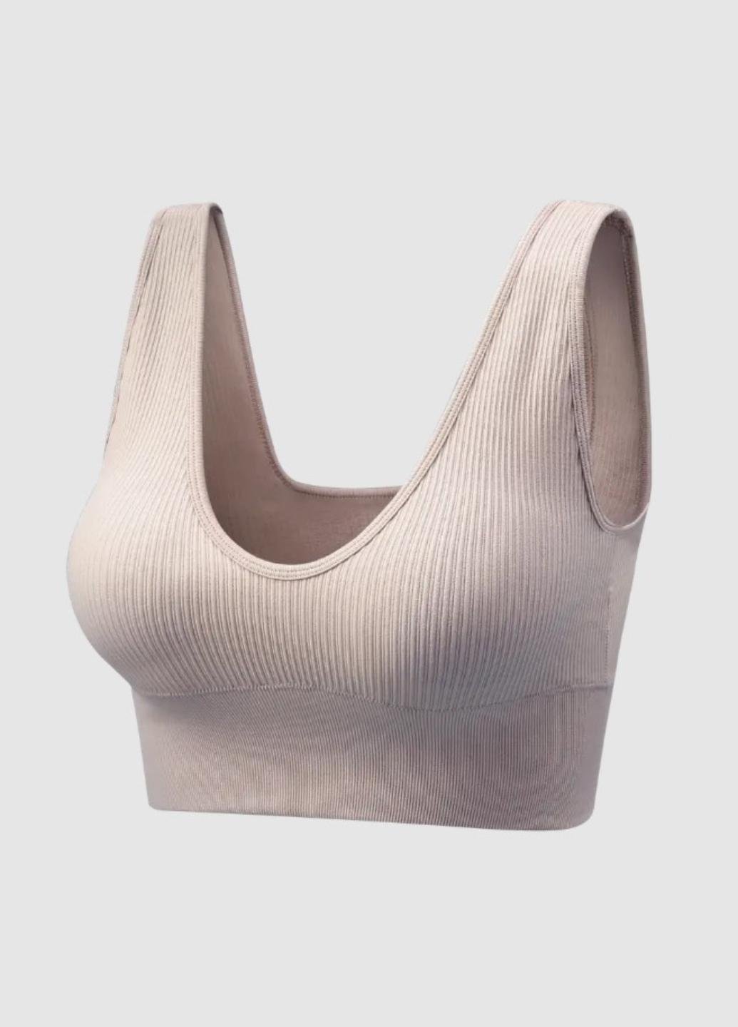 Топ спортивный женский Sport Elegance HS0011 в рубчик M Кофейный (1946-44-02) - фото 6 Топ спортивный женский Sport Elegance HS0011 в рубчик M Кофейный (1946-44-02) - фото 6