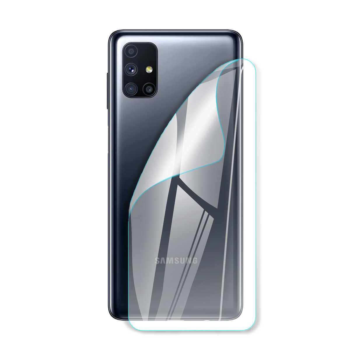 Защитная полиуретанова глянцевая пленка Medium Armor на корпус смартфона Samsung Galaxy M52 5G (PF-M02CSG-001-063)