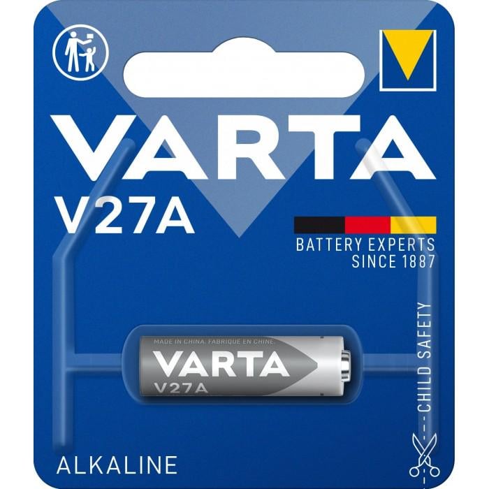 Батарейка Varta A27 BLI 1 Alkaline 1 шт. (747009) - фото 1