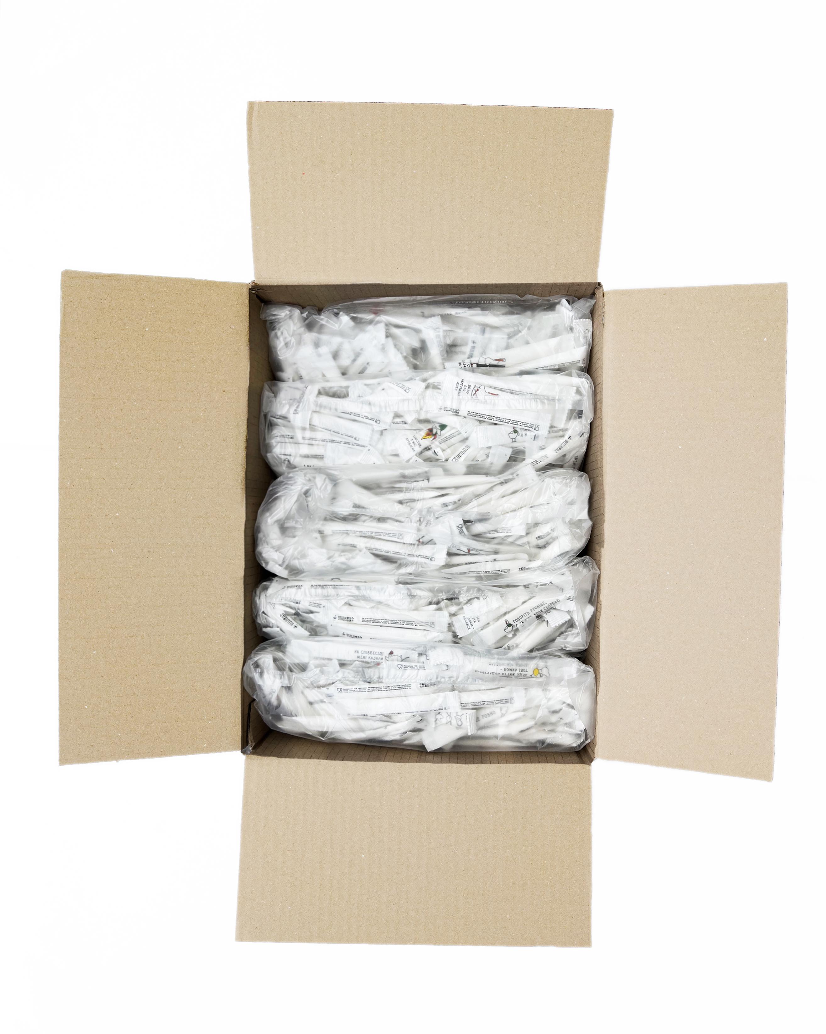 Цукор білий в стіках Гуси по 5 г 2000 шт. 10 кг - фото 2 Цукор білий в стіках Гуси по 5 г 2000 шт. 10 кг - фото 2