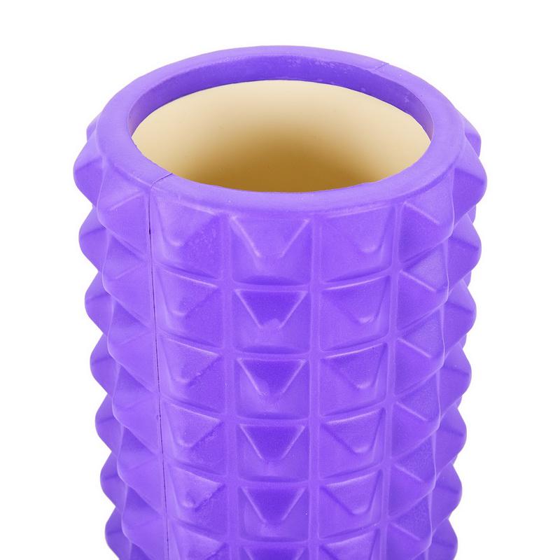 Роллер для йоги и пилатеса SP-Sport Grid Spine Roller FI-6674 45 см Фиолетовый (NA004331) - фото 2