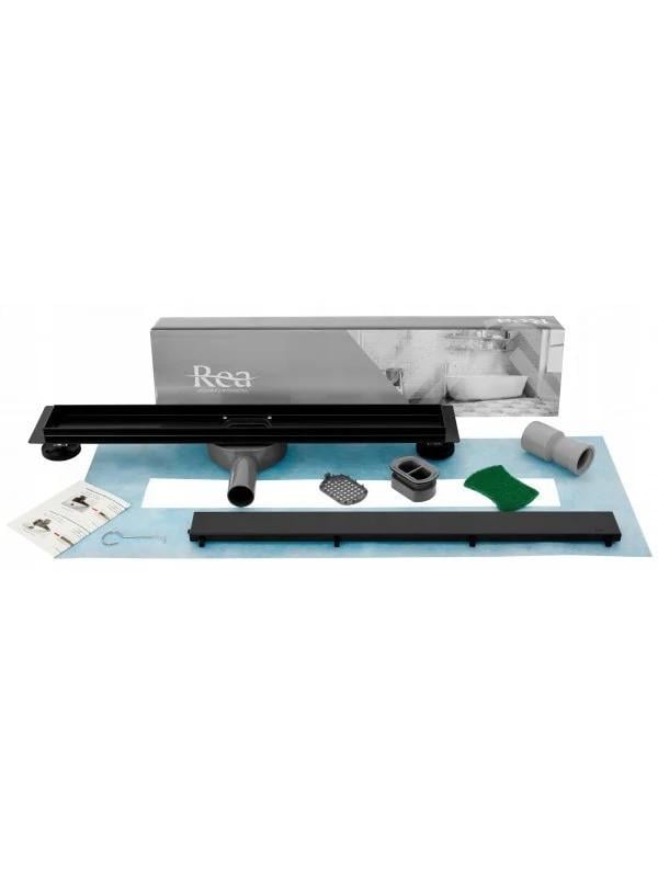 Трап для душа Neo 2in1 pro 80 см Black