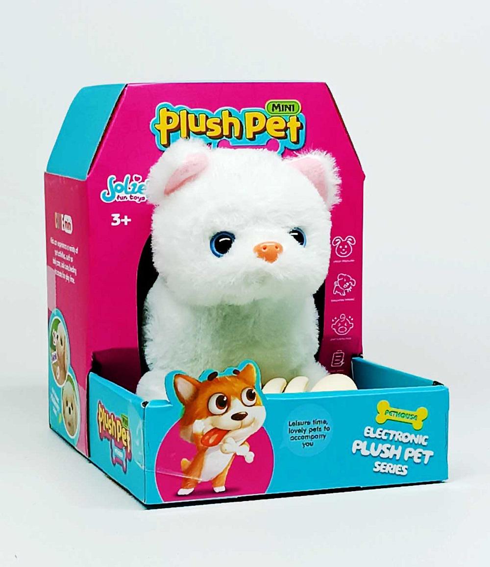 Мягкая игрушка Yi wu jiayu Котик Plush pet Белый (MC-1053) - фото 2