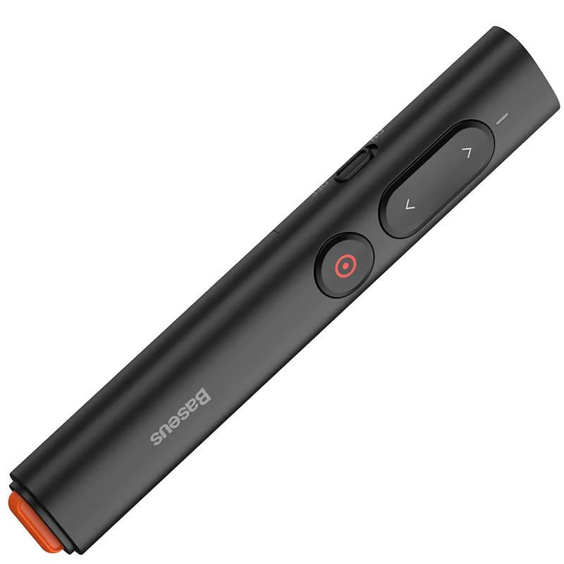 Лазерна указка Baseus Dot PPT Bluetooth Wireless Presenter Laser Pointer ACFYB-B01 Black - фото 3