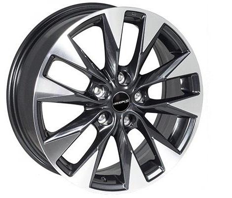 Диски автомобильные JH H595D R16 W6.5 PCD5x114,3 ET45 DIA66.1 GMF