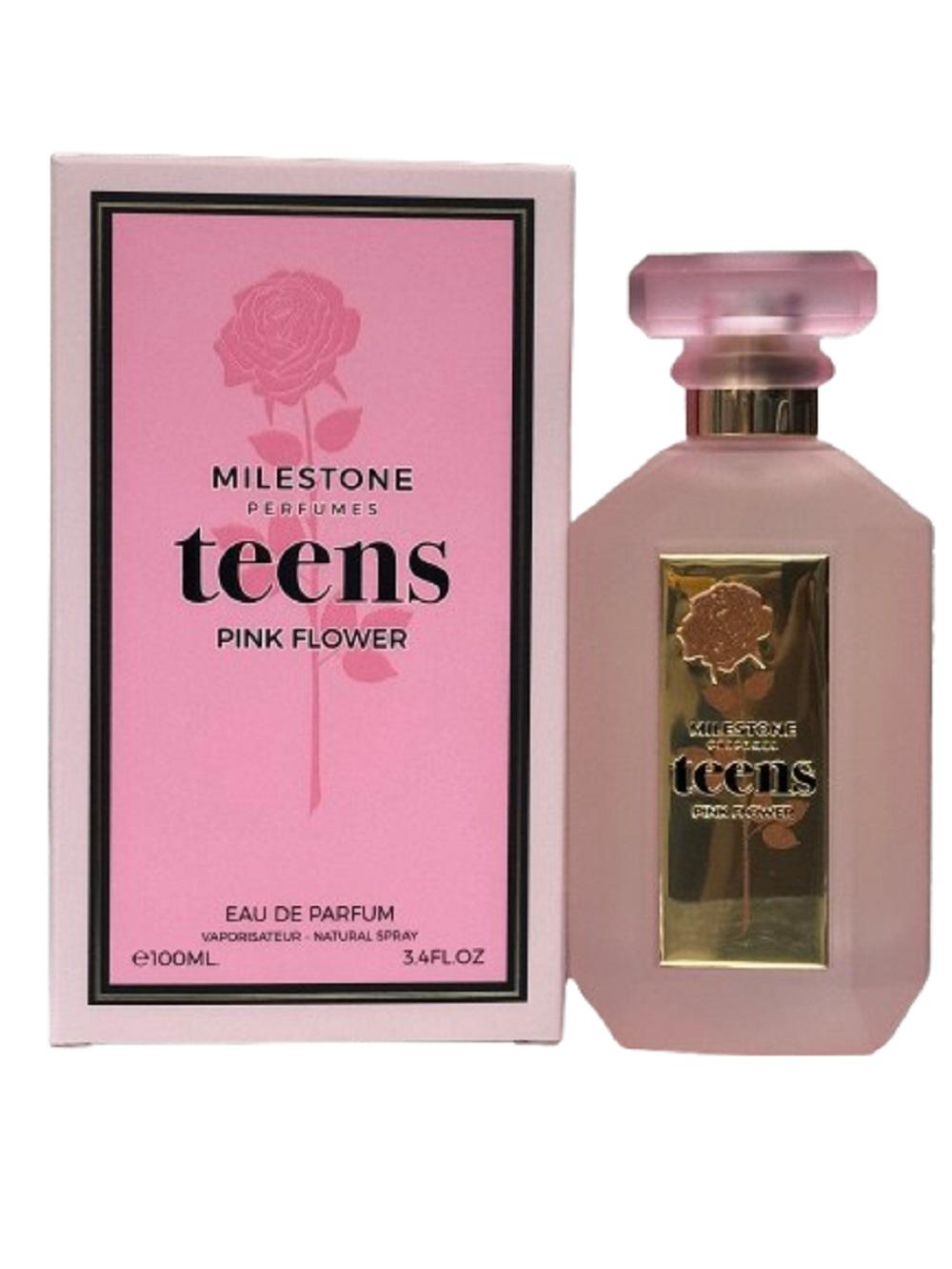 Парфюмерная вода женская Teens Pink Flower Milestone 100 мм (106996)