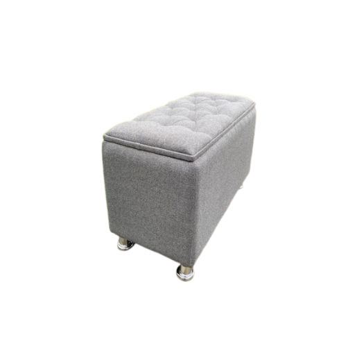 Пуф Worker 80x40x55 см Сірий