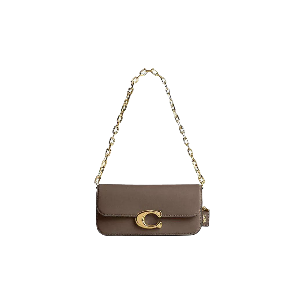 Сумка женская Coach Idol Bag 23 Brass/Dark Stone (CH57)