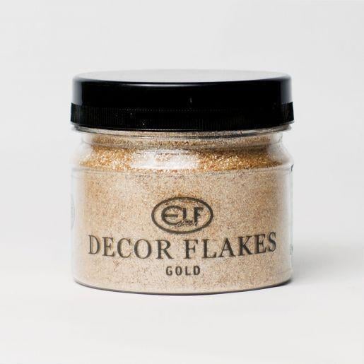 Декоративна домішка Elf Decor Flakes 50 г Gold (2783195458)