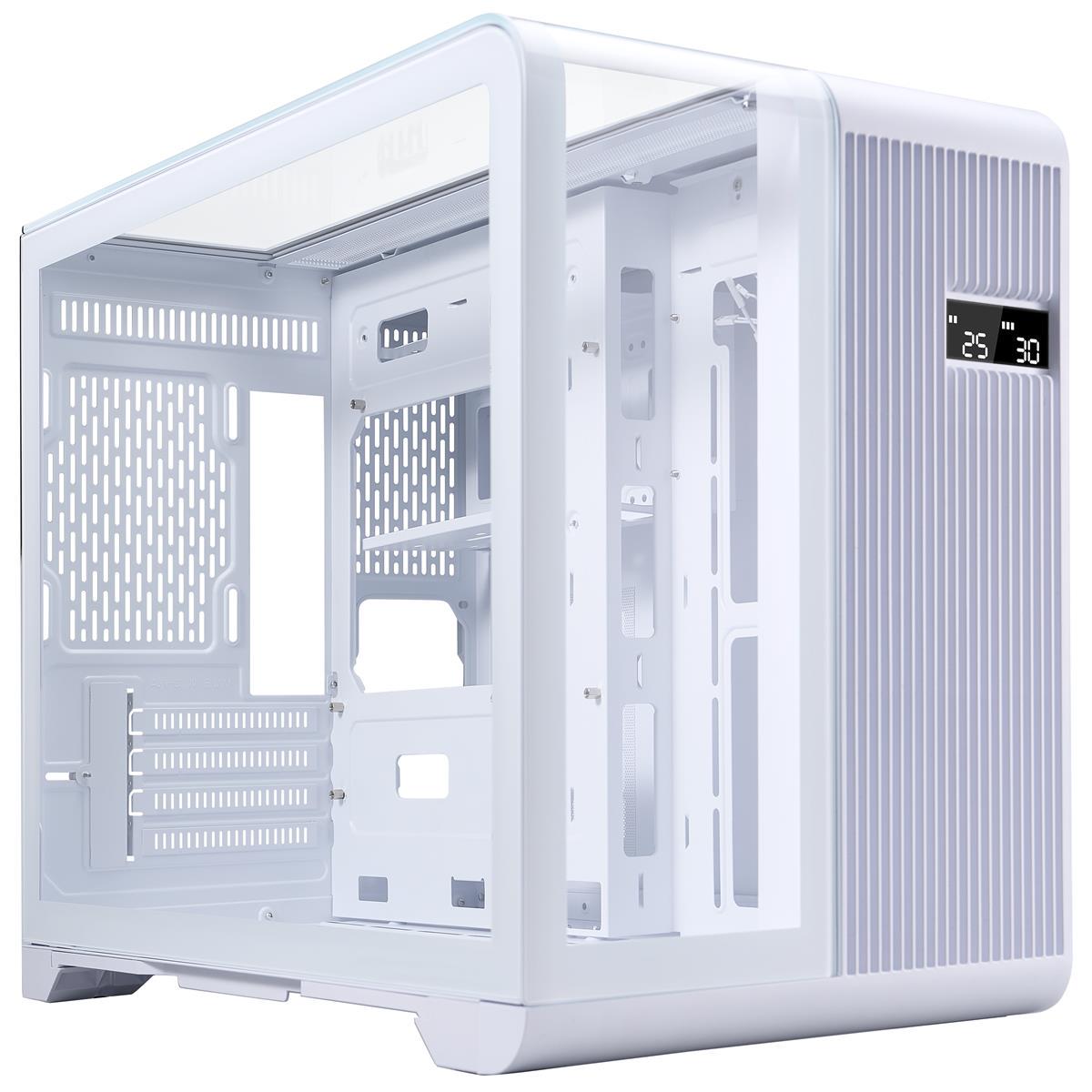 Корпус для ПК 1stPlayer RT6 з LED-дисплеєм no PSU White (RT6-WH)