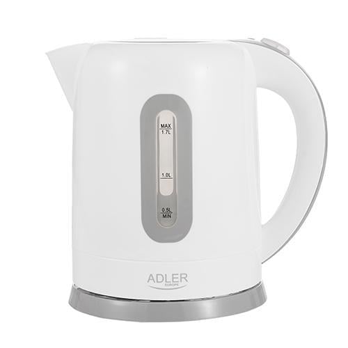 Электрочайник Adler AD 1234, 2200W с индикатором уровня воды 1,7 л Белый (609443) Электрочайник Adler AD 1234, 2200W с индикатором уровня воды 1,7 л Белый (609443)