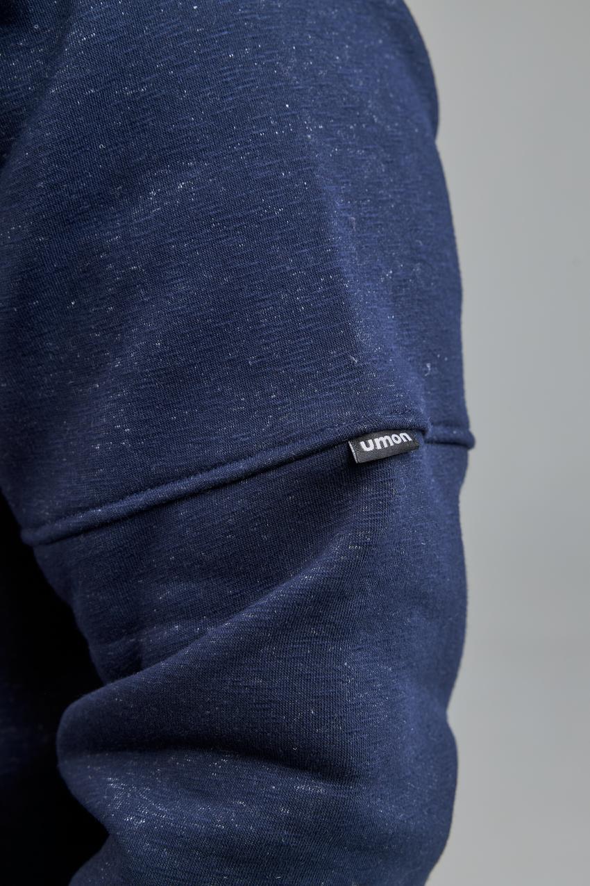 Кофта мужской М0143.4 на замке L Синий флам (637-1-62) - фото 3 Кофта мужской М0143.4 на замке L Синий флам (637-1-62) - фото 3