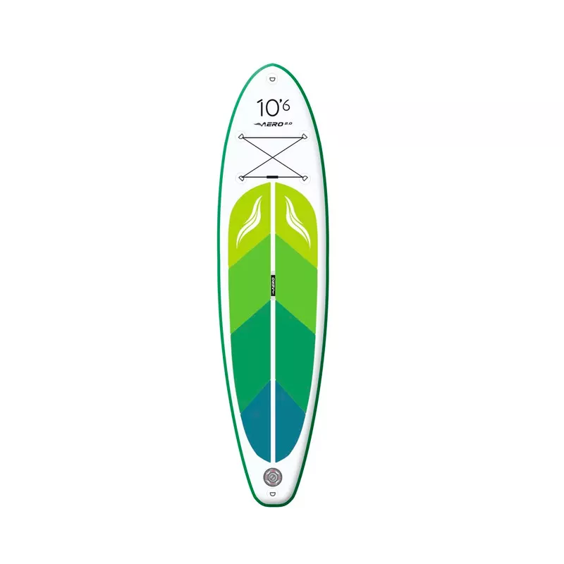 Доска надувная SUP AERO Board 2,0 10,6" 320х15х80 см Green Leaf