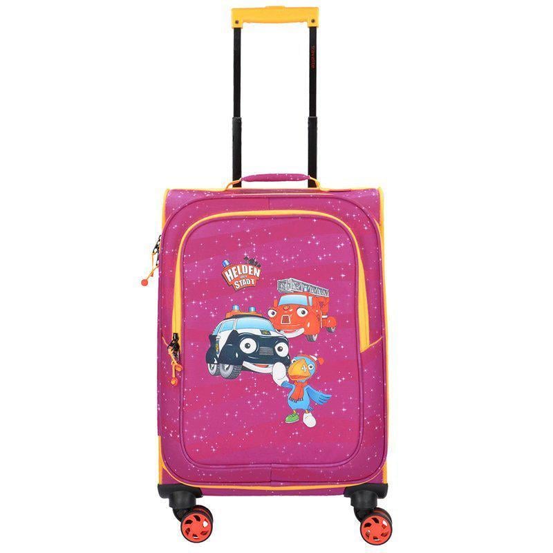 Чемодан детский на 4 колесах Travelite Heroes of the city S 34 л Pink (TL081688-17)
