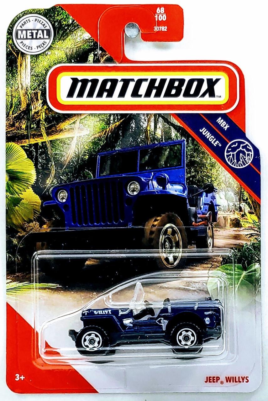 Игрушечная машинка Matchbox Jeep Willys 2020 MBX Jungle №68 (GKL05)