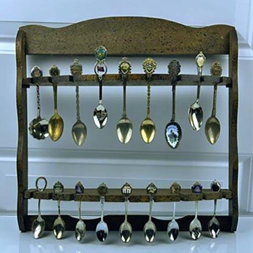 Полка для коллекции ложек Калверт Мокко (ПКЛ-005710)