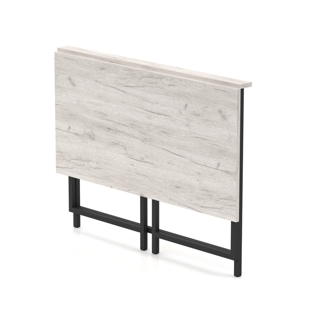 Обеденный стол трансформер Knap Knap Дуб крафт Белый (S201001011) - фото 1