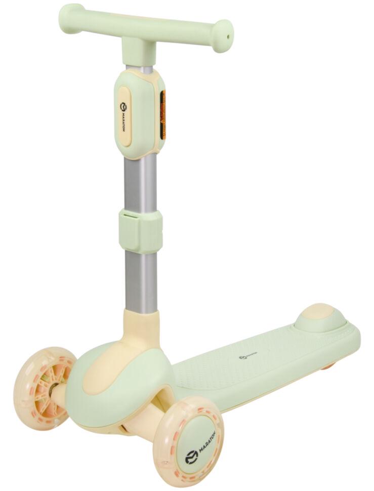 Самокат детский Maraton 3in1 Candy Салатовый - фото 3 Самокат детский Maraton 3in1 Candy Салатовый - фото 3