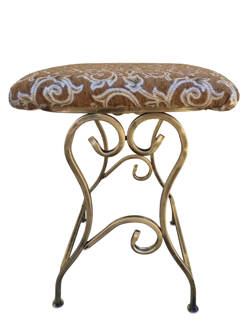 Пуф Домик с мягким сиденьем 4 изогнутые ножки 31 см