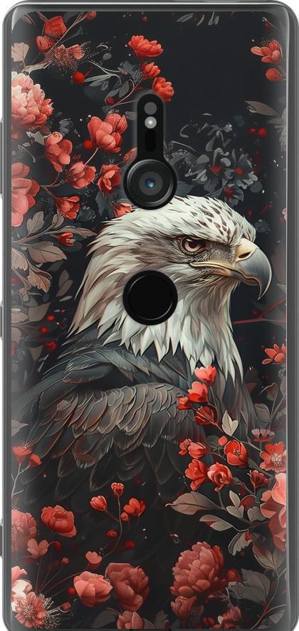 Чехол на Sony Xperia XZ3 H9436 Цветочный страж (6102u-1540-42517)