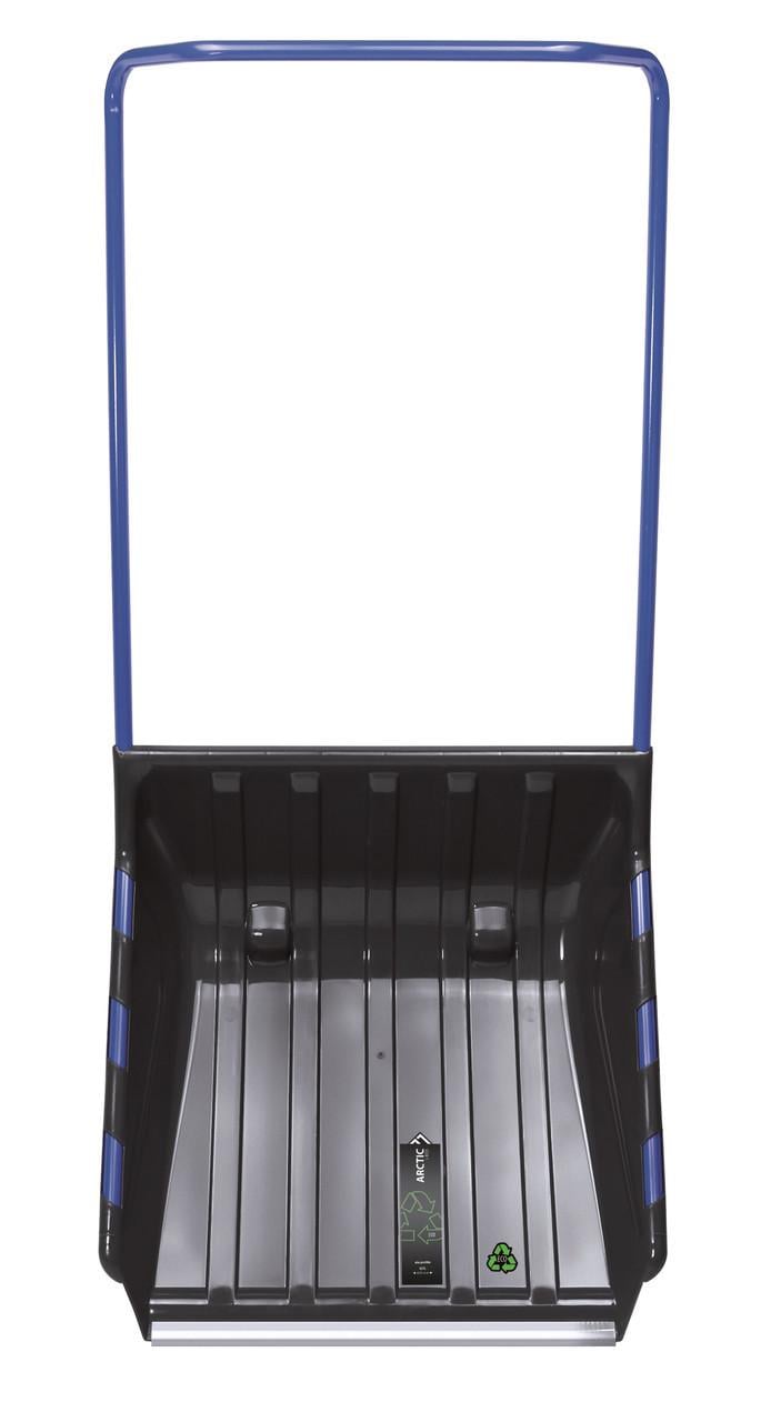 Лопата-ковш для снега Prosperplast Arctic L Eco с металлической ручкой 67х150 см Черный (CNT00011734)