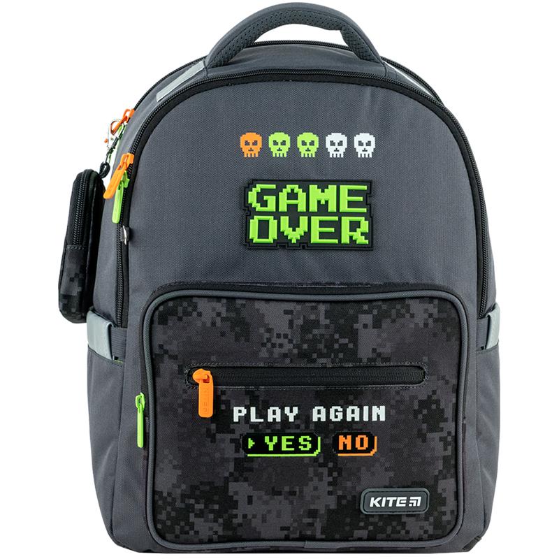 Шкільний рюкзак KITE Education Game Over K24-770M-4 (19084357)