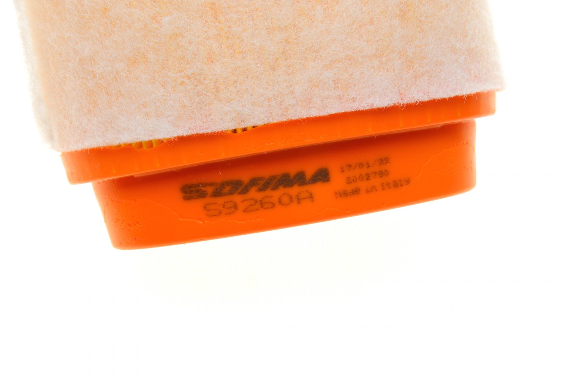 Фильтр воздушный SOFIMA для BMW 3 E46/E90/5 E39/E60/7 E38/E65-E67/X5 E53/E70 30d- (S 9260 A) - фото 2