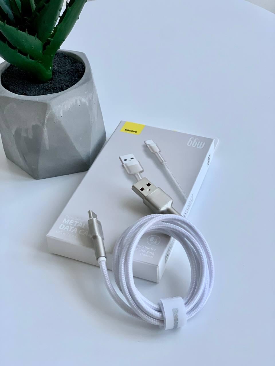 Кабель Baseus Cafule Series Metal Data Cable USB to Type-C 66W 1 м (12405308)