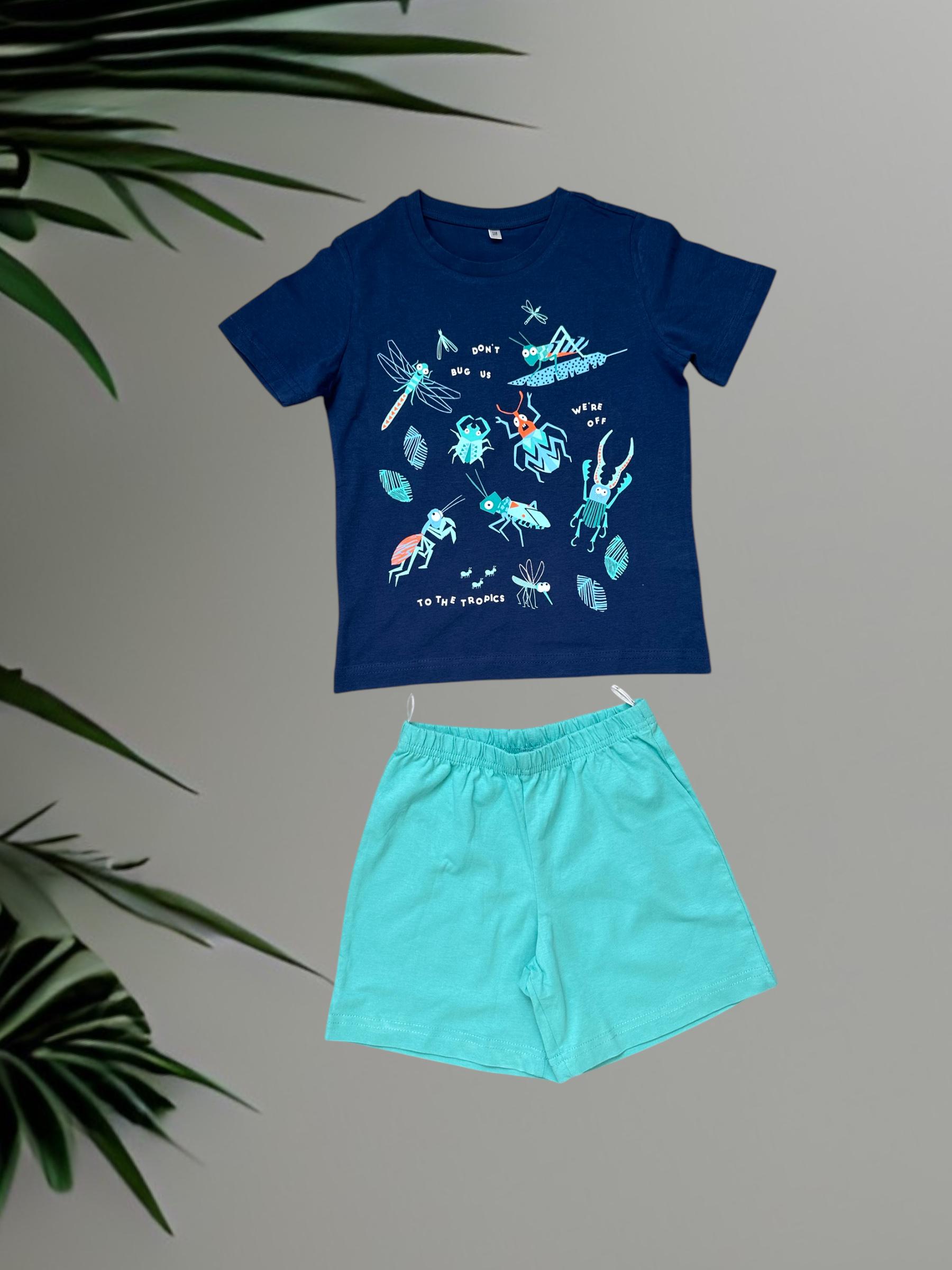 Піжама C&A 6 років 116 см Синій (001300383)