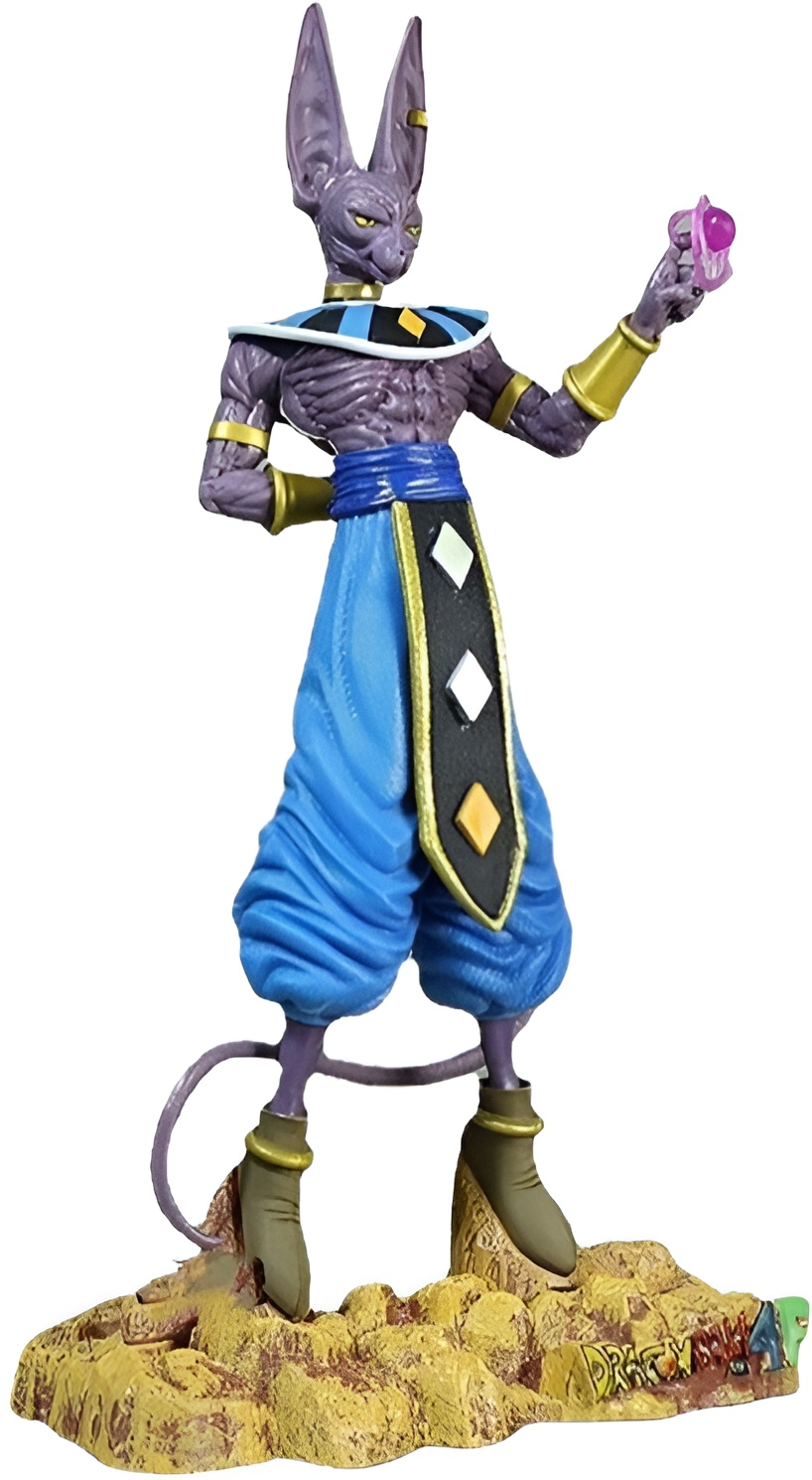 Детская игровая фигурка Beerus из аниме Dragon Ball на подставке 30 см из ПВХ (1896368386)