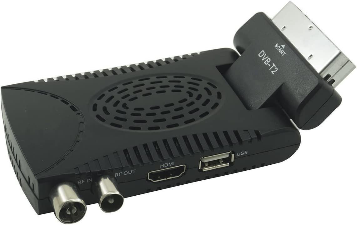 Декодер супутниковий Mini DVB-T2 цифровий наземний (X0019EKWHZ)