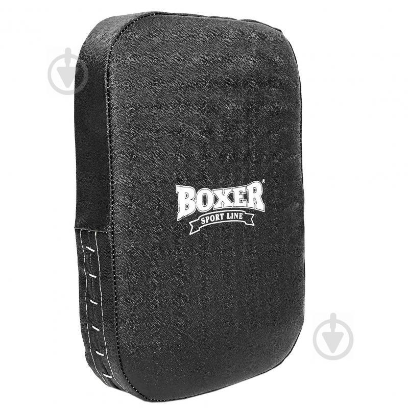 Макивара planeta-sport Прямая Кирза BOXER 1018-01 60х40х10см Черный