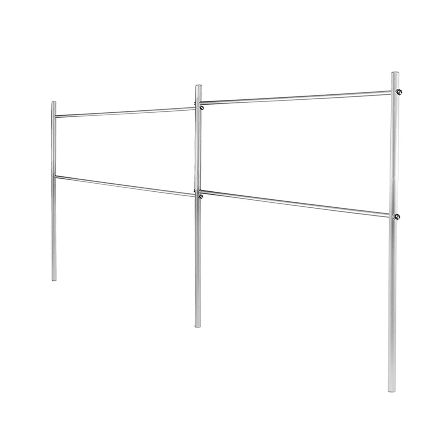 Опора для растений шпалеры садовые 1400х3000 мм d 28 мм/d 12 мм (ШС-D28/D12-1400*3000)