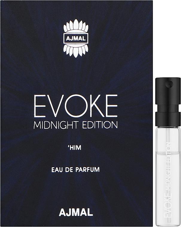 Парфюмированная вода для мужчин Ajmal Evoke Midnight 1,5 мл пробник (375981)