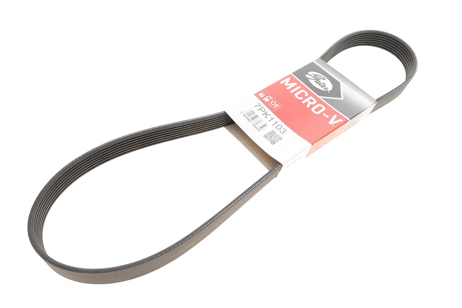 Ремень генератора GATES BMW 3 E90/Opel Movano 2.0i/2.5DTI 03- 7PK1103