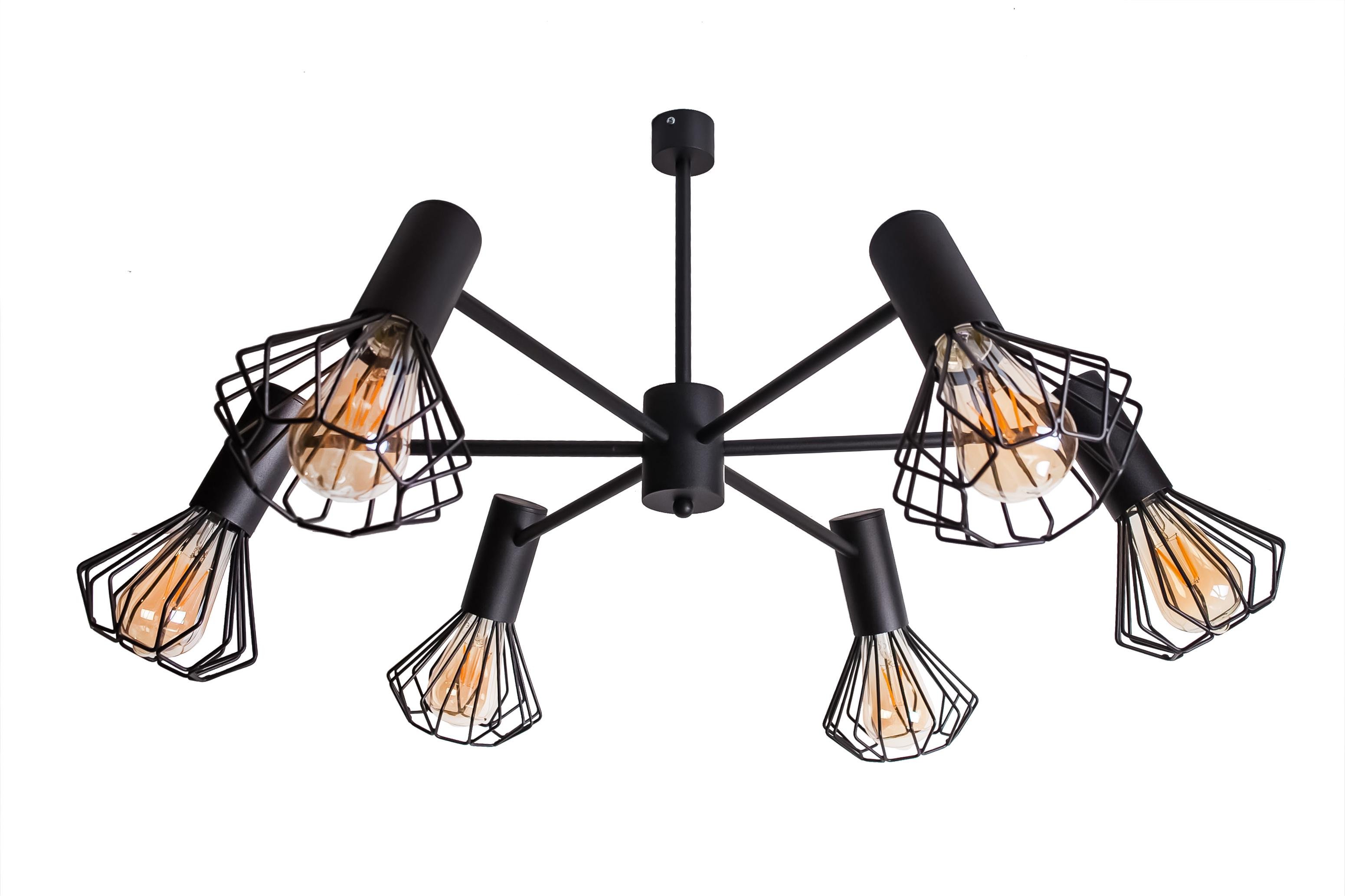 Люстра MSK ELECTRIC Diadem NL 22152-6 BK