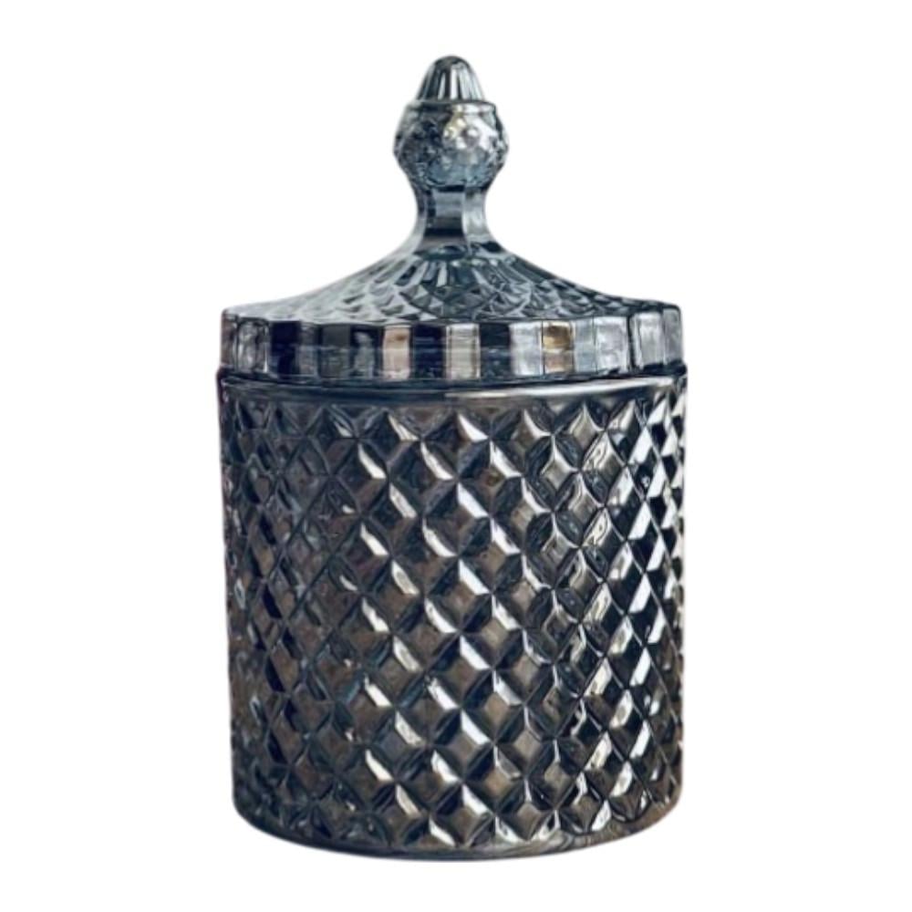 Сахарница стеклянная Olens Бриллиант 600 мл Черный (34183081)