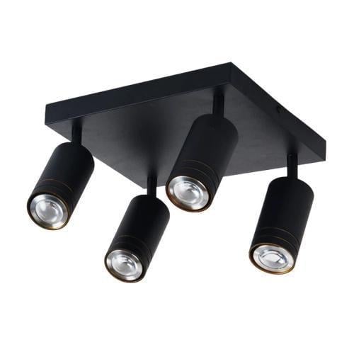 Светильник-спот Valeso INN-23700BK на 4 плафона Черный (28688489)