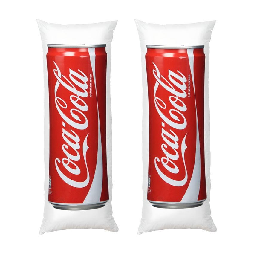 Подушка дакимакура Металлическая банка Coca-Cola габардин 70х30 см (111804)